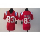 nike women nfl jerseys new england patriots #83 welker red[nike]