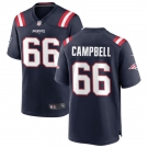 Youth New England Patriots #66 Will Campbell Nike Navy Limited Jersey