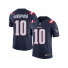 Youth Nike New England Patriots #10 Jimmy Garoppolo Limited Navy Blue Rush NFL Jersey