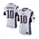 Youth Nike New England Patriots #10 Jimmy Garoppolo White NFL Jersey