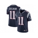 Youth Nike New England Patriots #11 Julian Edelman Vapor Untouchable Limited Navy Blue Team Color NFL Jersey