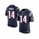 Youth Nike New England Patriots #14 Brandin Cooks Limited Navy Blue Team Color NFL Jersey