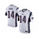 Youth Nike New England Patriots #14 Brandin Cooks Limited White NFL Jersey