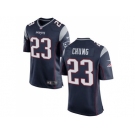 Youth Nike New England Patriots #23 Patrick Chung Navy Blue Team Color Stitched NFL New Jersey