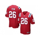 Youth Nike New England Patriots #26 Logan Ryan Red Alternate Stitched NFL Jersey