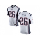 Youth Nike New England Patriots #26 Logan Ryan White Stitched NFL New Jersey