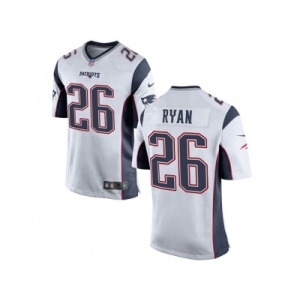 Youth Nike New England Patriots #26 Logan Ryan White Stitched NFL New Jersey