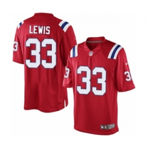 Youth Nike New England Patriots #33 Dion Lewis Red NFL Jersey