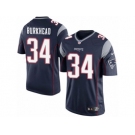 Youth Nike New England Patriots #34 Rex Burkhead Limited Navy Blue Team Color NFL Jersey