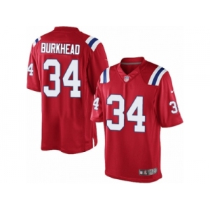 Youth Nike New England Patriots #34 Rex Burkhead Limited Red Alternate NFL Jersey