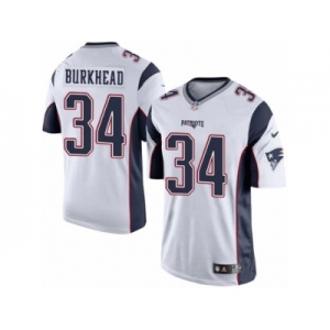 Youth Nike New England Patriots #34 Rex Burkhead Limited White NFL Jersey