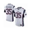 Youth Nike New England Patriots #35 Mike Gillislee Limited White NFL Jersey