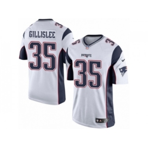 Youth Nike New England Patriots #35 Mike Gillislee Limited White NFL Jersey