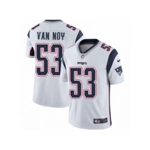 Youth Nike New England Patriots #53 Kyle Van Noy Vapor Untouchable Limited White NFL Jersey