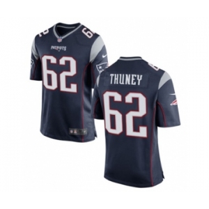 Youth Nike New England Patriots #62 Joe Thuney Navy Blue Team Color NFL Jersey