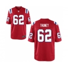 Youth Nike New England Patriots #62 Joe Thuney Red Alternate NFL Jersey