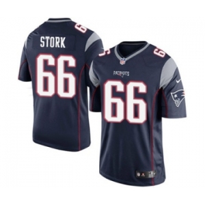 Youth Nike New England Patriots #66 Bryan Stork Navy Blue Team Color NFL Jersey