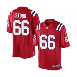 Youth Nike New England Patriots #66 Bryan Stork Red Alternate NFL Jersey