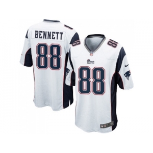 Youth Nike New England Patriots #88 Martellus Bennett White Stitched NFL New ersey