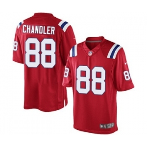 Youth Nike New England Patriots #88 Scott Chandler Red Alternate NFL Jersey