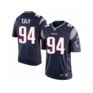 Youth Nike New England Patriots #94 Kony Ealy Limited Navy Blue Team Color NFL Jersey