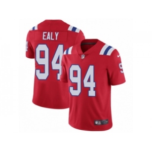 Youth Nike New England Patriots #94 Kony Ealy Vapor Untouchable Limited Red Alternate NFL Jersey