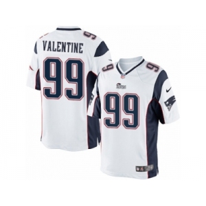 Youth Nike New England Patriots #99 Vincent Valentine Limited White NFL Jersey