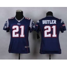 nike youth nfl jerseys new england patriots #21 butler blue[nike]