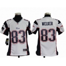 nike youth nfl jerseys new england patriots #83 welker white[nike]