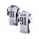 nike youth nfl jerseys new england patriots #91 jamie collins white[nike]