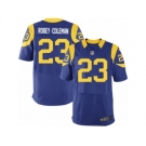 Men's Nike Los Angeles Rams #23 Nickell Robey-Coleman Elite Royal Blue Alternate NFL Jersey