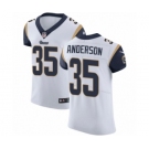 Men's Nike Los Angeles Rams #35 C.J. Anderson White Vapor Untouchable Elite Player NFL Jersey