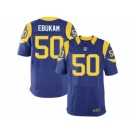 Men's Nike Los Angeles Rams #50 Samson Ebukam Elite Royal Blue Alternate NFL Jersey