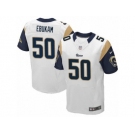 Men's Nike Los Angeles Rams #50 Samson Ebukam Elite White NFL Jersey