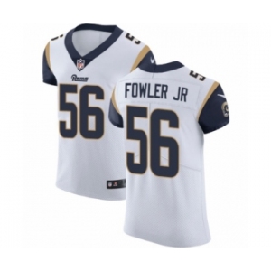 Men's Nike Los Angeles Rams #56 Dante Fowler Jr White Vapor Untouchable Elite Player NFL Jersey