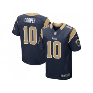 Nike Los Angeles Rams #10 Pharoh Cooper Navy Blue Team Color Men Stitched NFL Elite Jersey