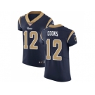 Nike Los Angeles Rams #12 Brandin Cooks Navy Blue Team Color Men Stitched NFL Vapor Untouchable Elite Jersey