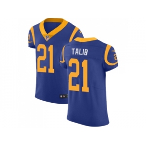 Nike Los Angeles Rams #21 Aqib Talib Royal Blue Alternate Men Stitched NFL Vapor Untouchable Elite Jersey