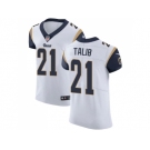 Nike Los Angeles Rams #21 Aqib Talib White Men Stitched NFL Vapor Untouchable Elite Jersey