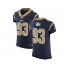 Nike Los Angeles Rams #93 Ndamukong Suh Navy Blue Team Color Men Stitched NFL Vapor Untouchable Elite Jersey