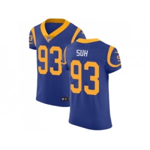 Nike Los Angeles Rams #93 Ndamukong Suh Royal Blue Alternate Men Stitched NFL Vapor Untouchable Elite Jersey