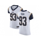 Nike Los Angeles Rams #93 Ndamukong Suh White Men Stitched NFL Vapor Untouchable Elite Jersey