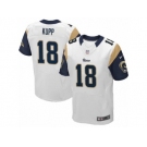 Nike Rams #18 Cooper Kupp White Men's Stitched NFL Elite Jersey