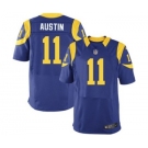 nike nfl jerseys st. louis rams #11 austin lt.blue[Elite]