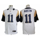 nike nfl jerseys st. louis rams #11 austin white[Elite]