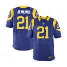 nike nfl jerseys st. louis rams #21 jenkins lt.blue[Elite]