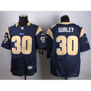nike nfl jerseys st. louis rams #30 gurley blue[Elite][gurley]