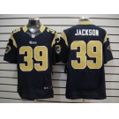 nike nfl jerseys st. louis rams #39 jackson dk.blue[Elite]