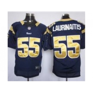 nike nfl jerseys st. louis rams #55 laurinaitis blue[Elite]