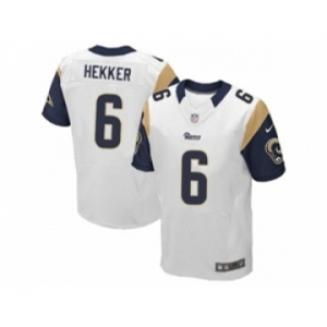 nike nfl jerseys st. louis rams #6 johnny hekker white[Elite]